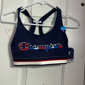 Tag still on Champion sports bra